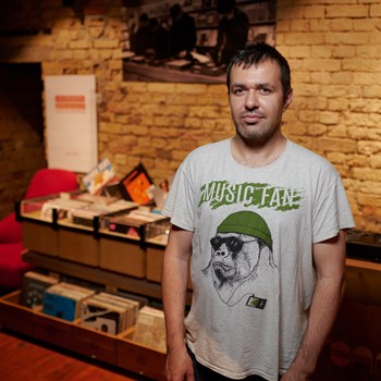 Under Siege - How the GRAM audiophile bar and record store in Kyiv used the power of music to bring some semblance of normality in dangerous times. 