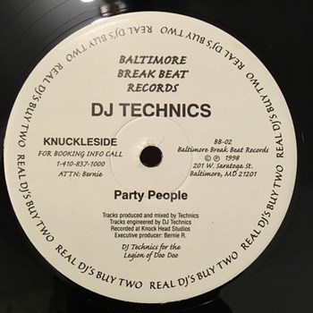 DJ Technics record