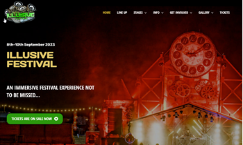 Illusive Festival website