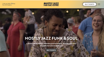 Mostly Jazz website