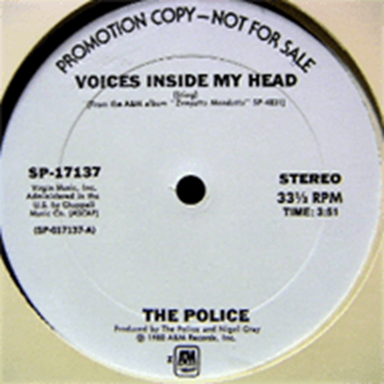 The Police - Voices inside my head record